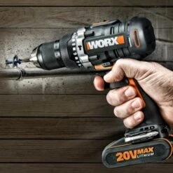 Worx 18 V Akku-Schlagbohrschrauber WX372 Inkl. 2 Ah Akkus Mit Koffer -Worx Verkaufsgeschäft 105848 2974 3