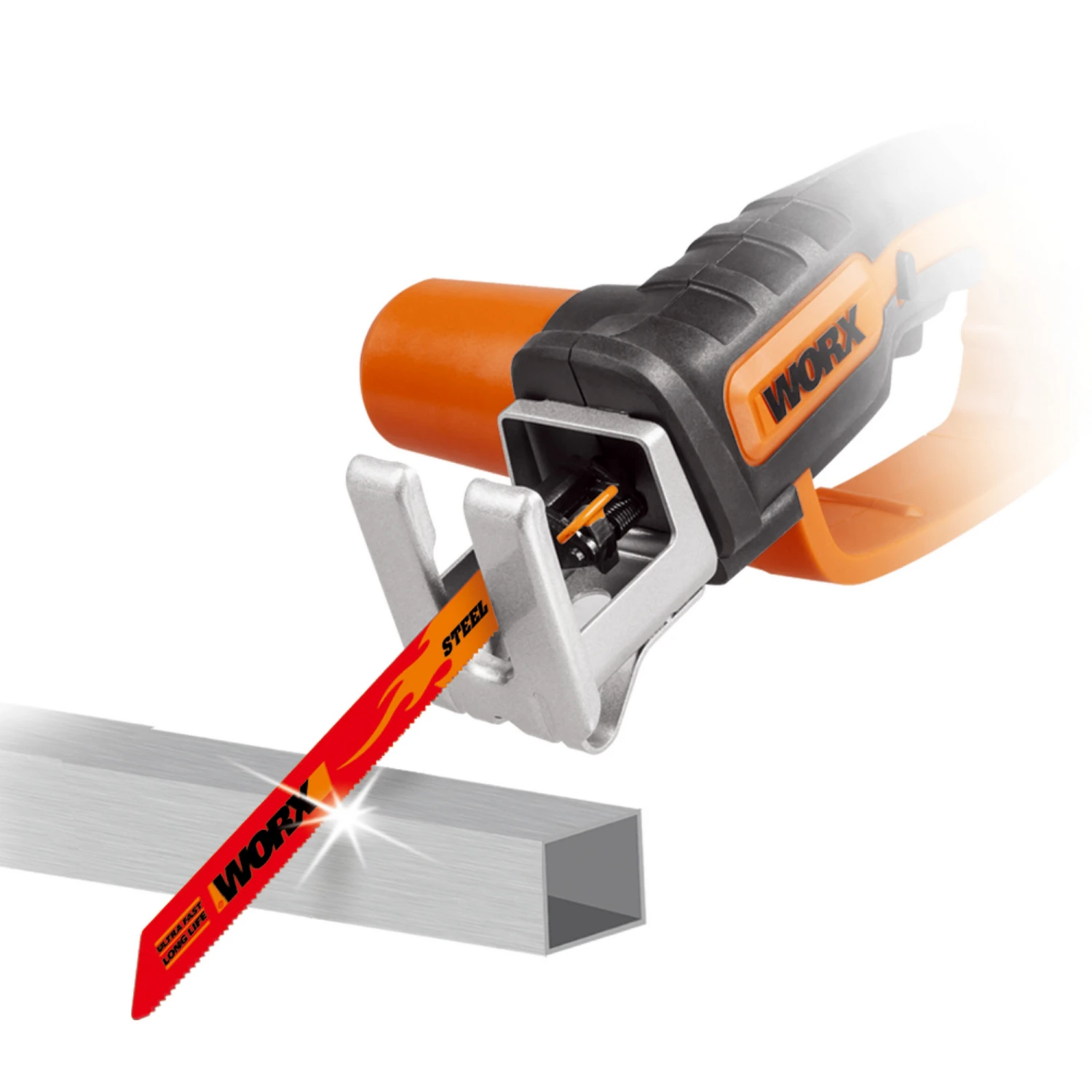 Worx Akku-Astsäge 'WG894E.9' Orange/schwarz 20 V 2 Worx Akku-Astsäge 'WG894E.9' Orange/schwarz 20 V – Bild 2