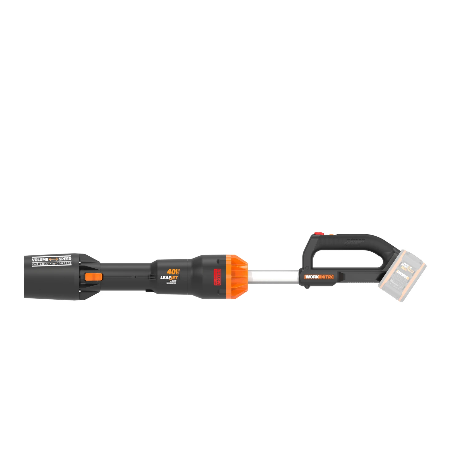 Worx Akku-Laubbläser 'WG585E.9' Ohne Akku 3 Worx Akku-Laubbläser 'WG585E.9' Ohne Akku – Bild 3