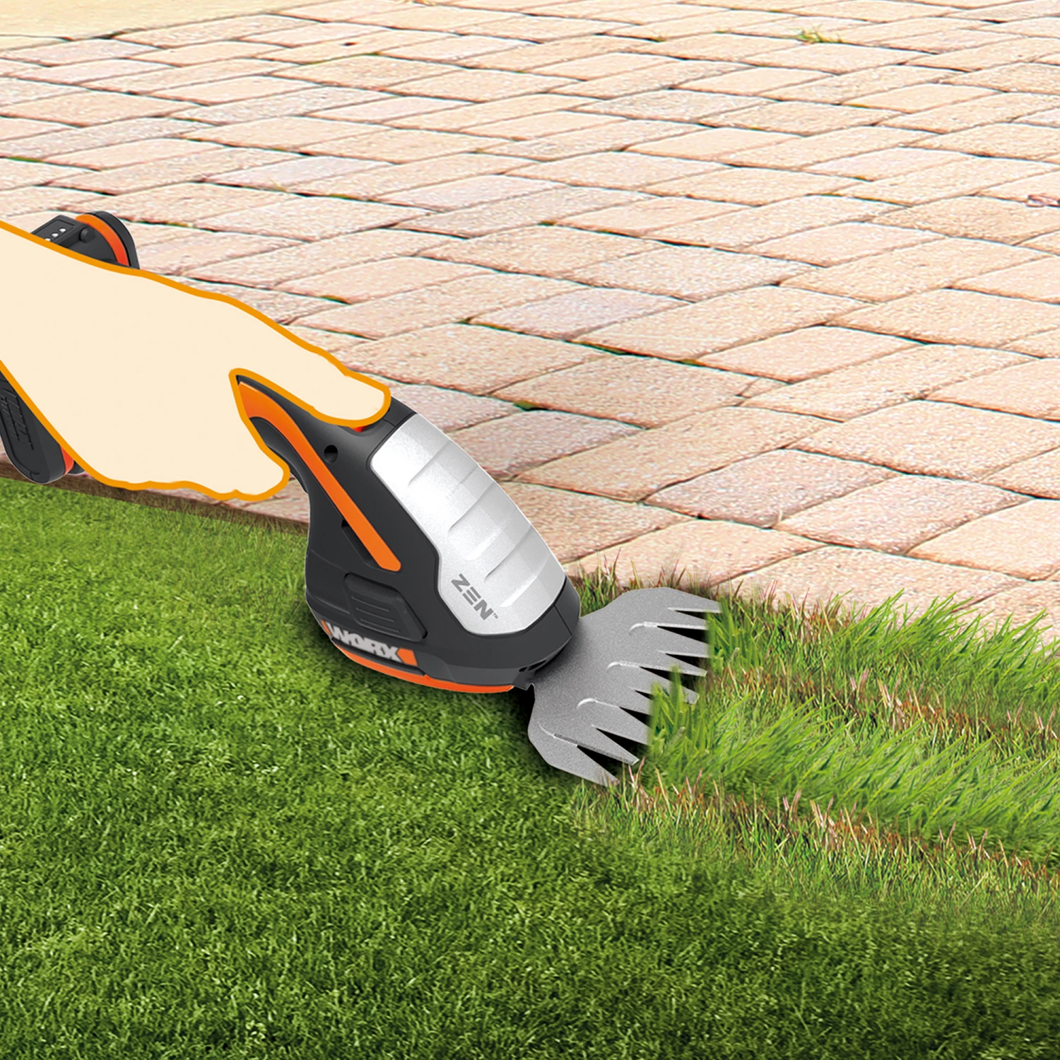 Worx Akku-Gras- Und Strauchschere 'WG801E' 20 V 2 Worx Akku-Gras- Und Strauchschere 'WG801E' 20 V – Bild 2