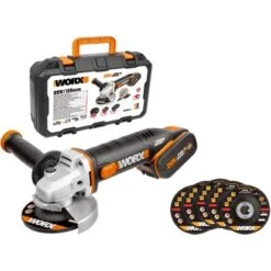 Worx Akku-Winkelschleifer 20 V WX800.5 -Worx Verkaufsgeschäft 508812 2974 WX800.5 3