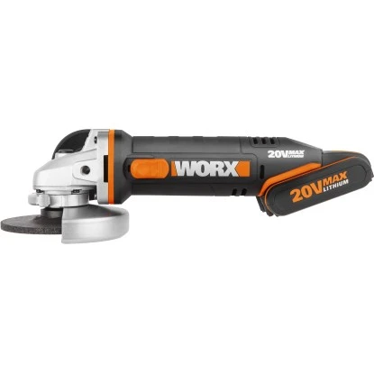 Worx Akku-Winkelschleifer WX800.3 Inkl. Akku Und Ladegerät 2 Worx Akku-Winkelschleifer WX800.3 Inkl. Akku Und Ladegerät – Bild 2