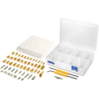 Worx 79 Tlg. Zubehörsatz Für Den Lötkolben WX744.9/WA7218 1 Worx 79 Tlg. Zubehörsatz Für Den Lötkolben WX744.9/WA7218