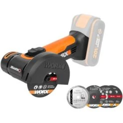Worx 20 V Akku-Mini-Winkelschleifer WX801.9 Solo